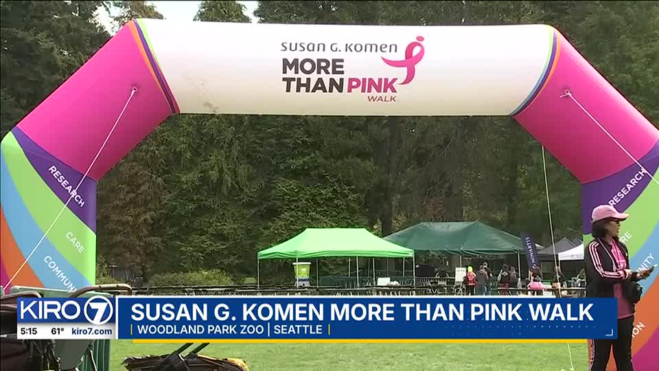 More Than Pink': Walking for a cure to cancer in Seattle – KIRO 7