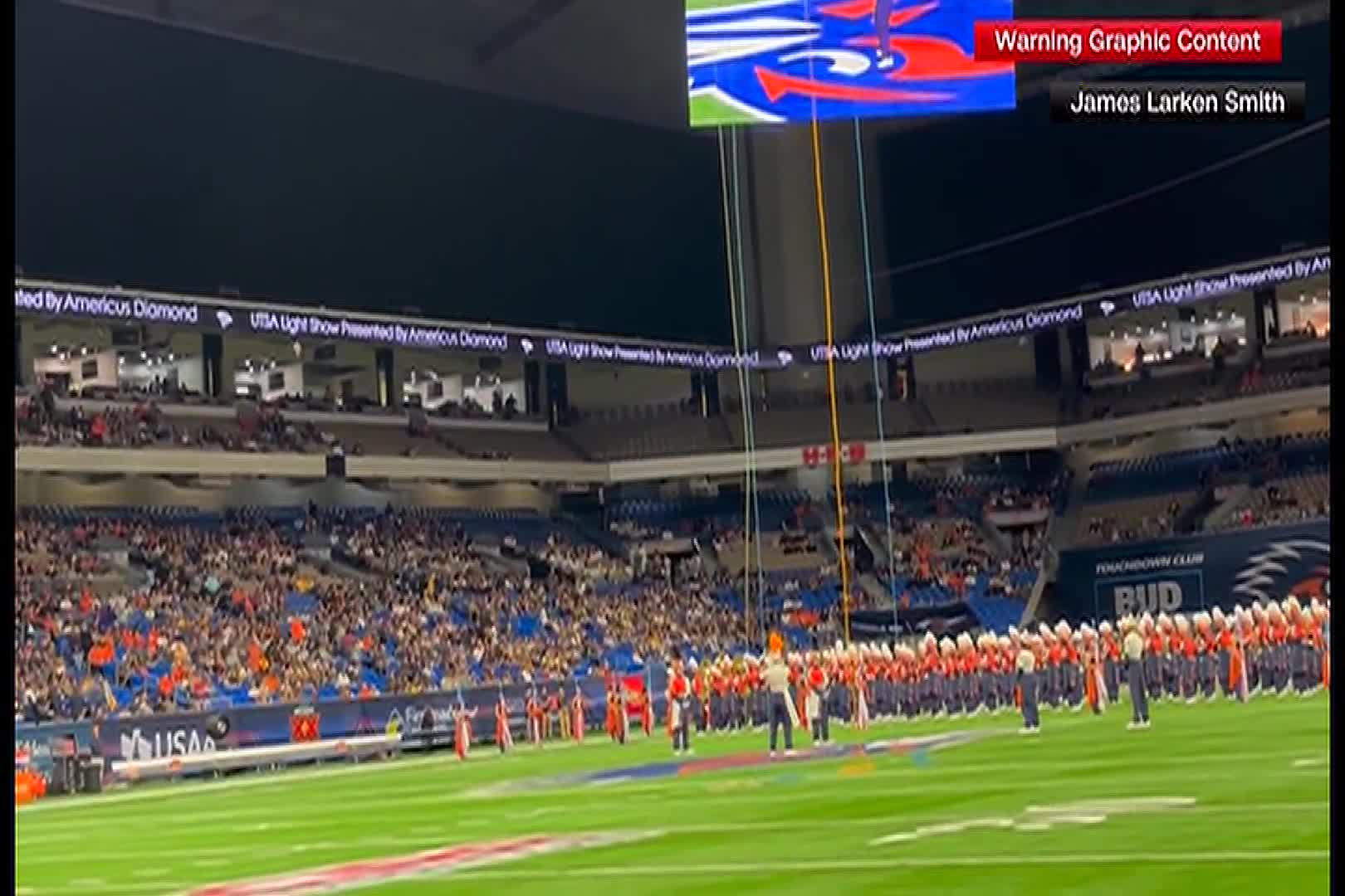 Georgia Airman dies in rappelling accident at college football game