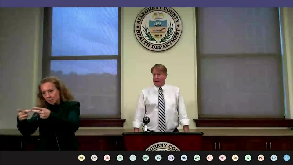 Allegheny Co. gives update on efforts to fight COVID-19 – WPXI