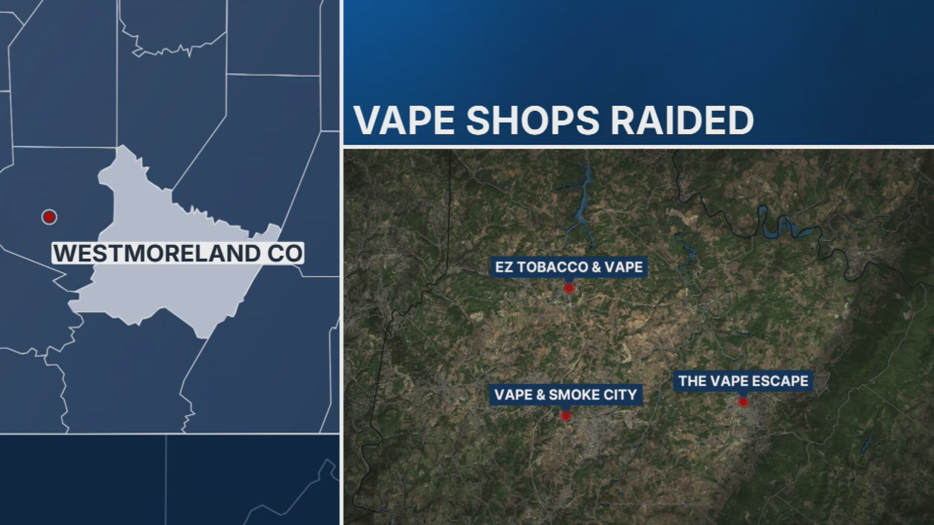 Products with illegal amounts of THC sold at 3 vape shops in Westmoreland  County, DA says – WPXI