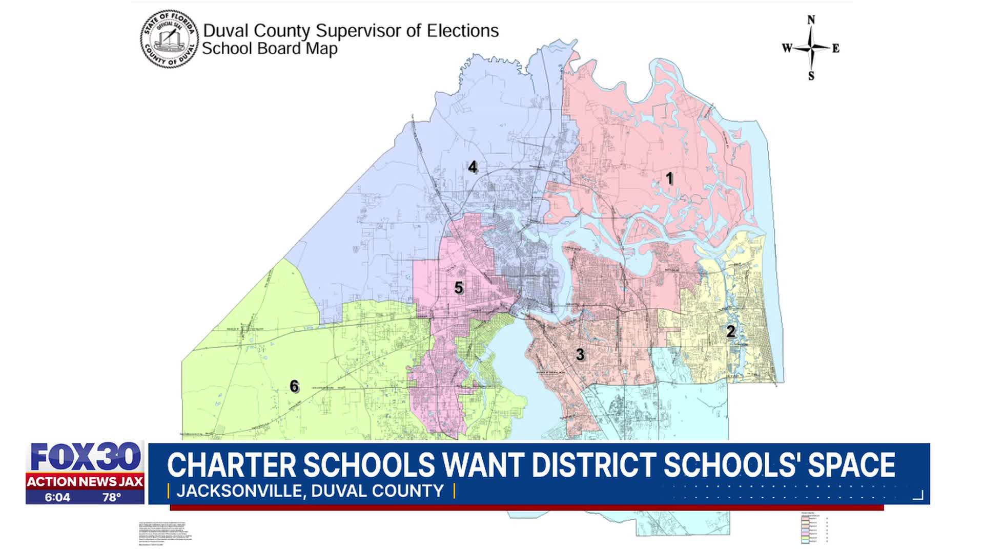 Charter school operations propose to operate in 25 Duval County