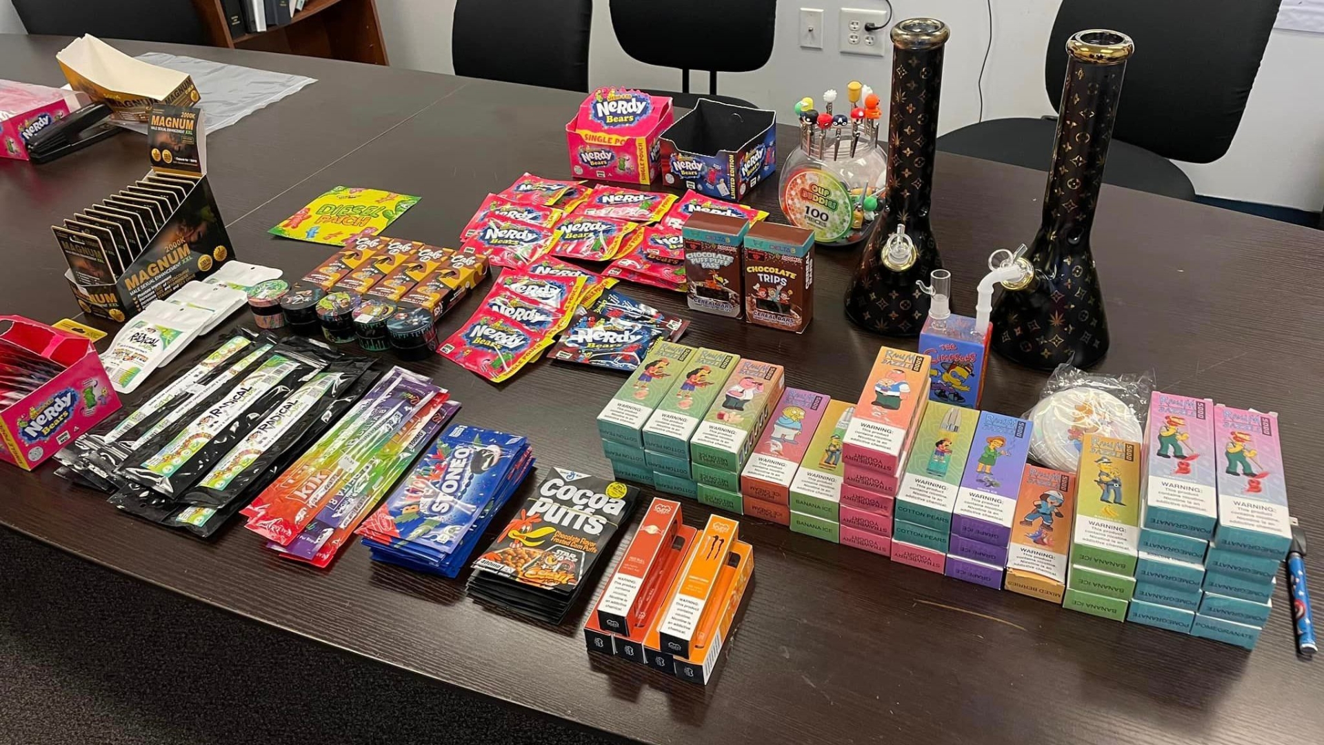 Police seize over 120 edible THC products from NC convenience stores – WSOC  TV