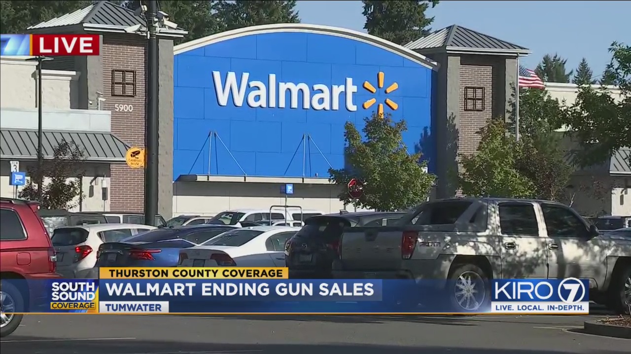 Walmart to stop selling guns, certain ammunition KIRO 7 News Seattle