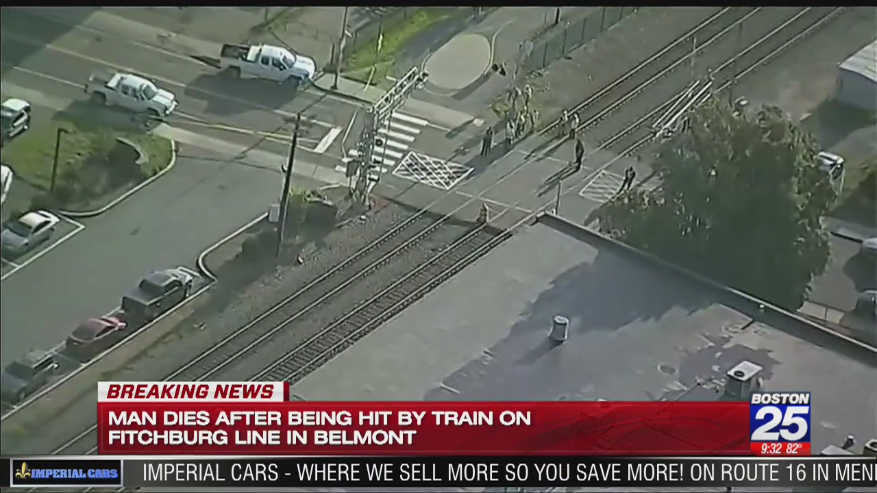 Service resumes on Fitchburg Line after man fatally hit by train