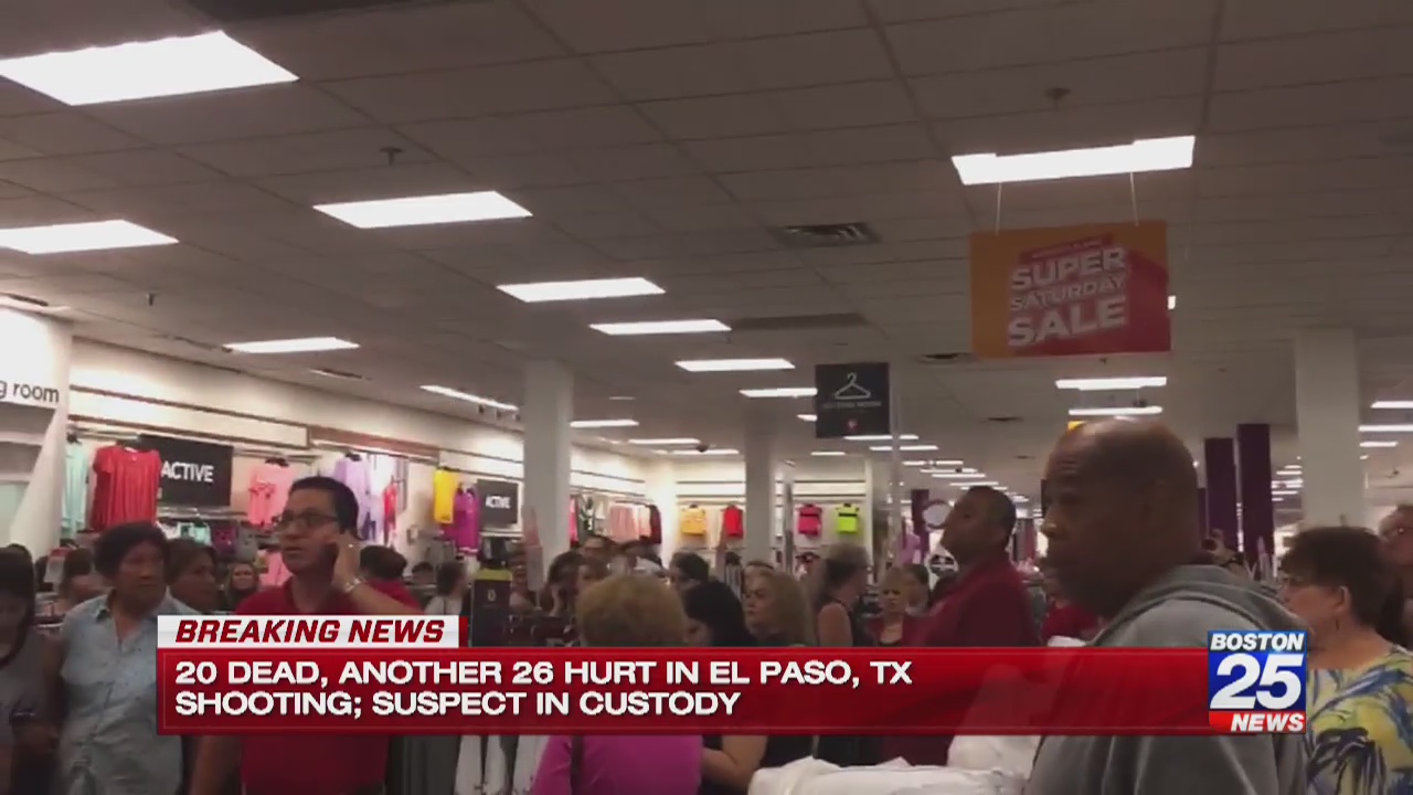 At least 20 dead, more than two dozen injured in El Paso Walmart mass