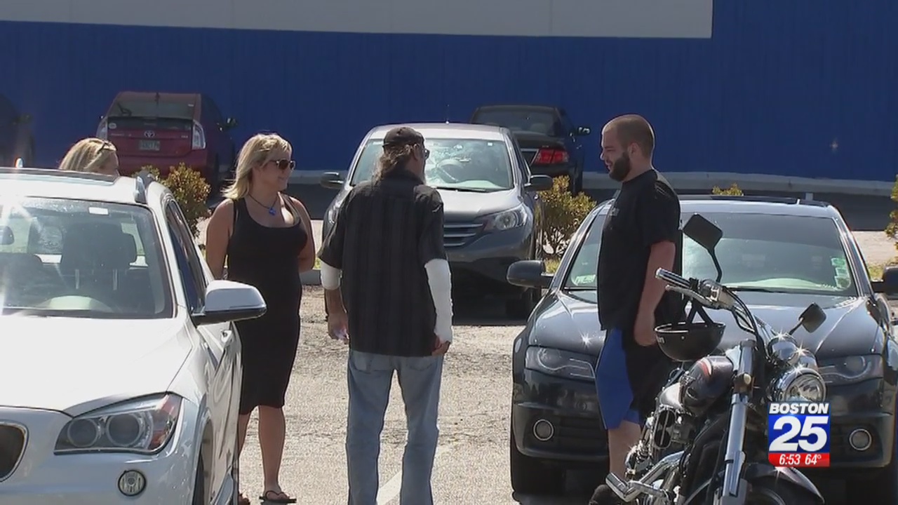 Lynn couple meets man who helped keep them safe after motorcycle crash