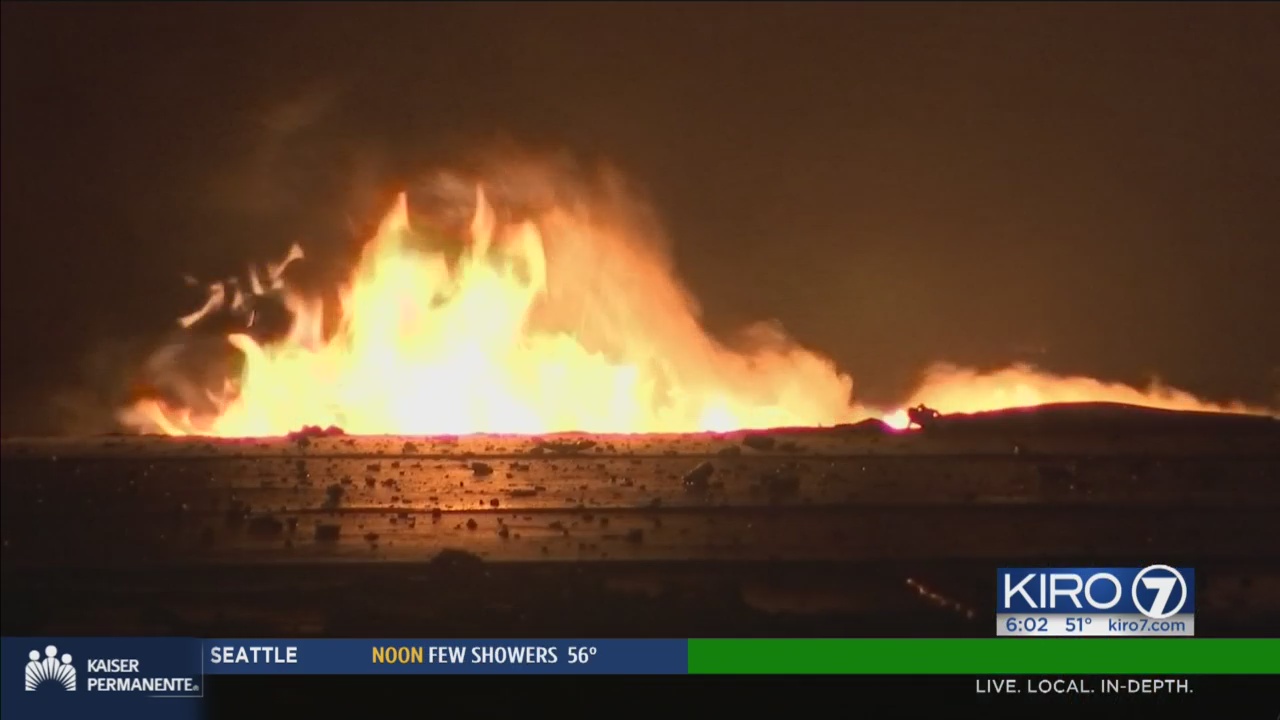 Firefighters injured during Snoqualmie house fire KIRO 7 News Seattle