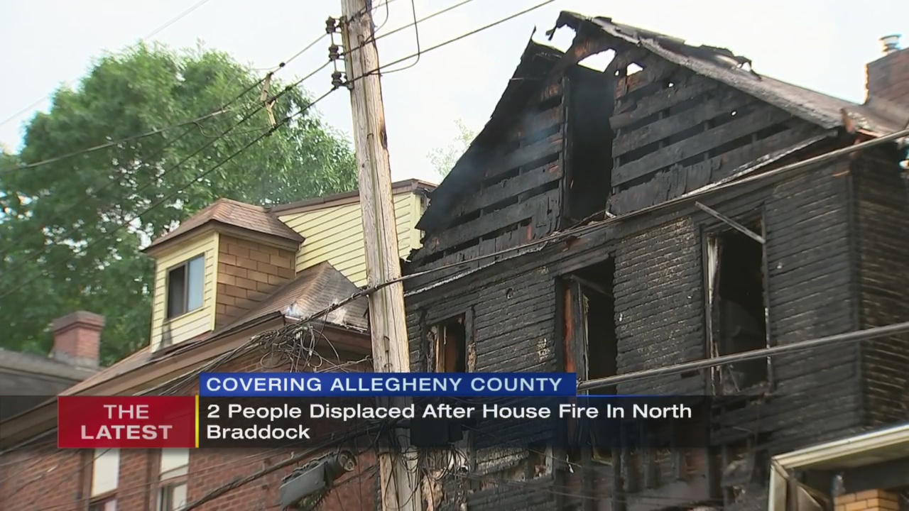 Family displaced after fire destroys home in North Braddock WPXI
