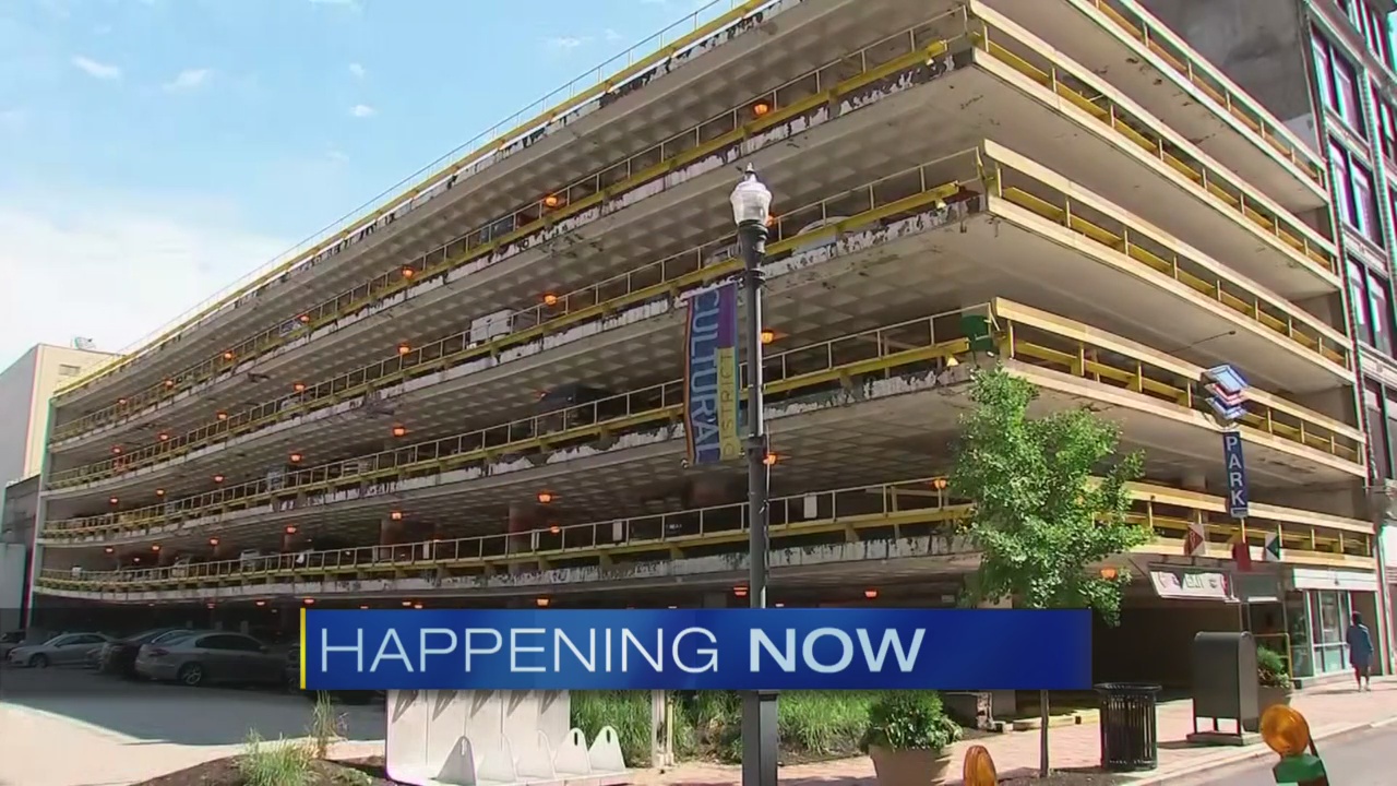 Parking garage at Ninth and Penn will close and be torn down WPXI