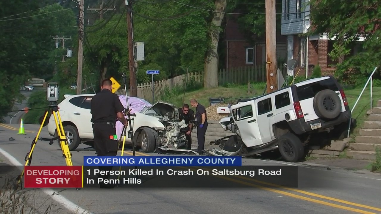 Crash leaves 1 driver dead, another injured in Penn Hills WPXI