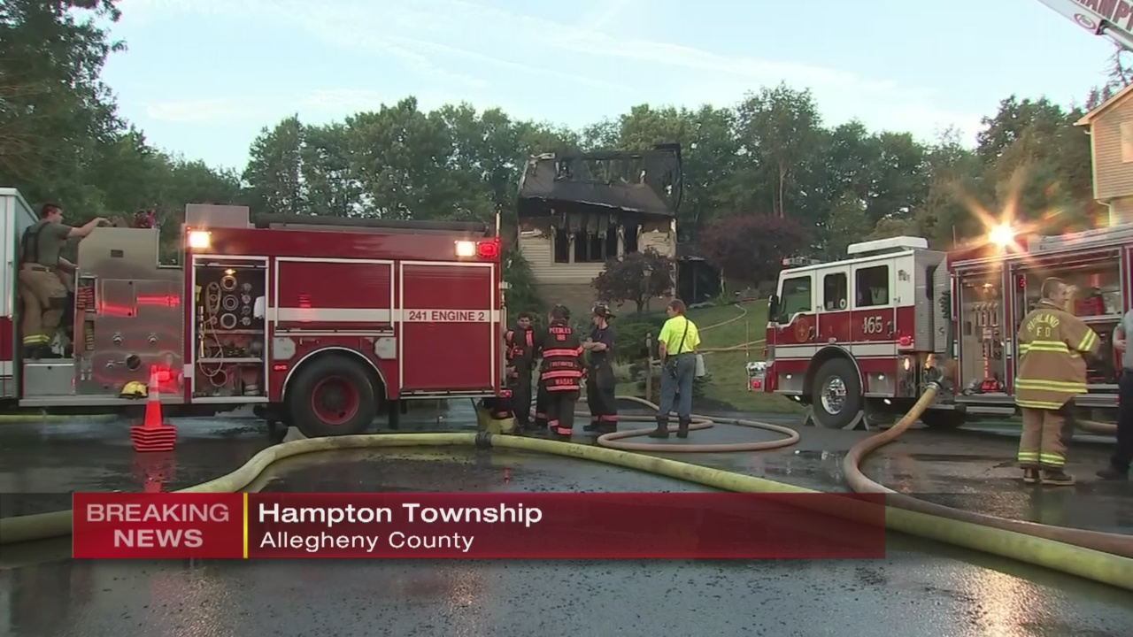 Family's home destroyed by intense fire in Hampton