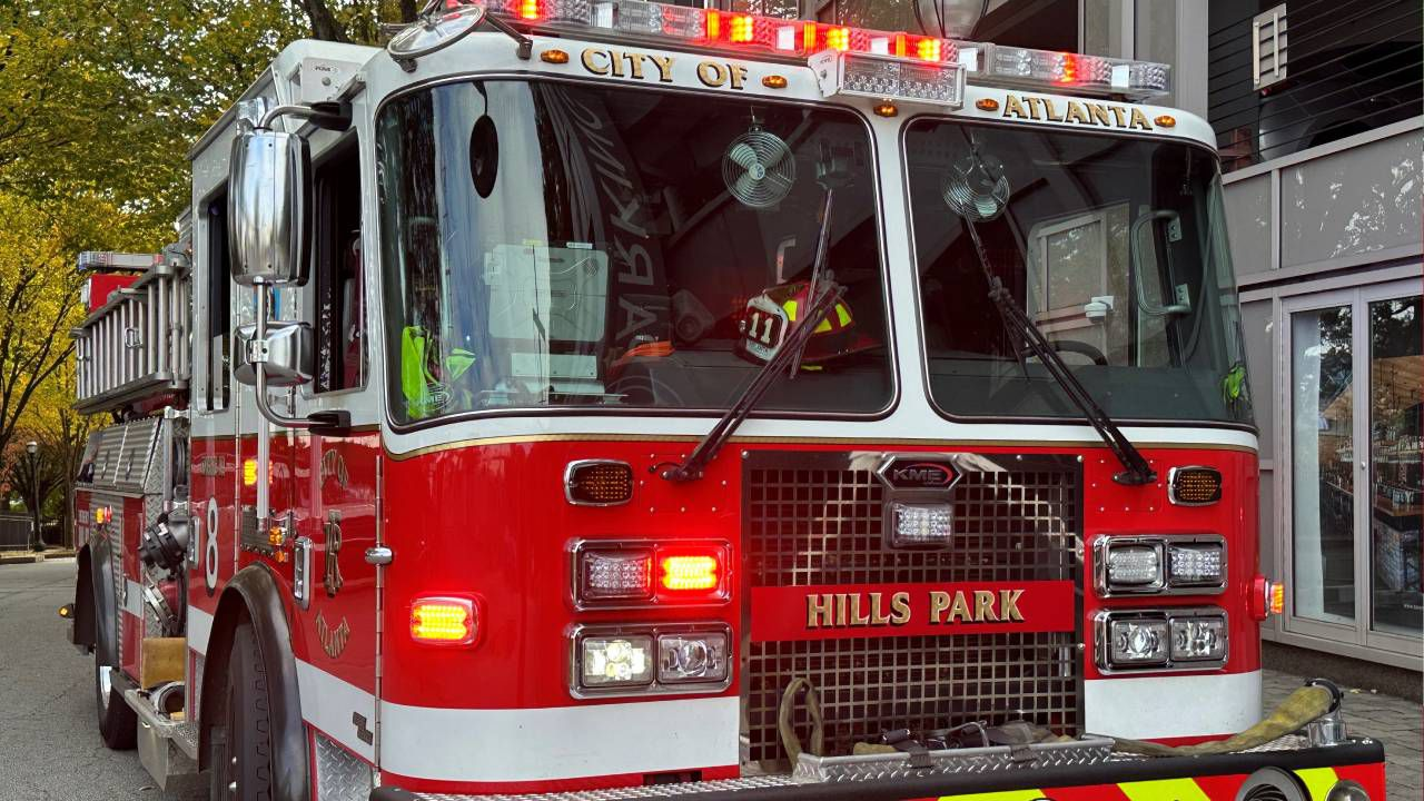 Atlanta Fire Ladder Truck New Advanced Ladder Truck Ready To Be