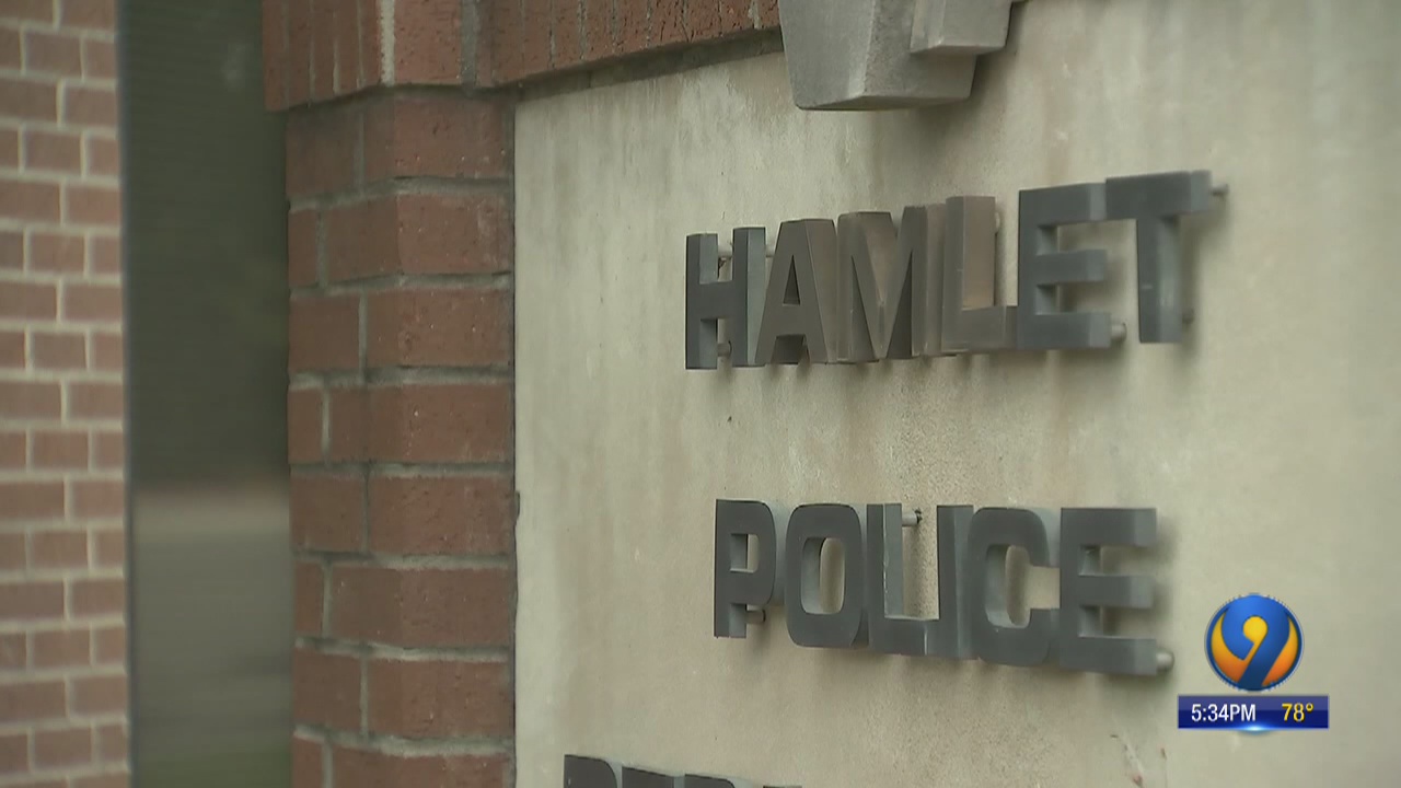 Hamlet police suspended from federal program over weapons snafu