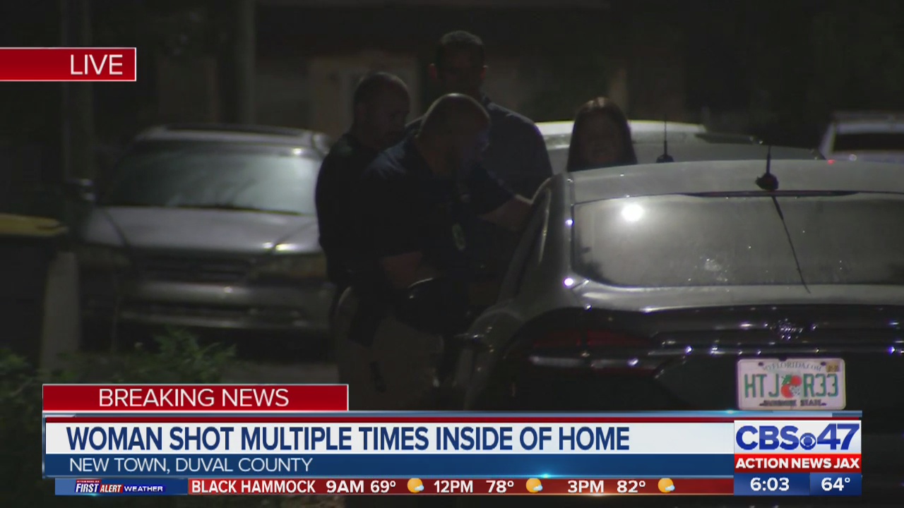 Woman found shot multiple times inside Jacksonville home