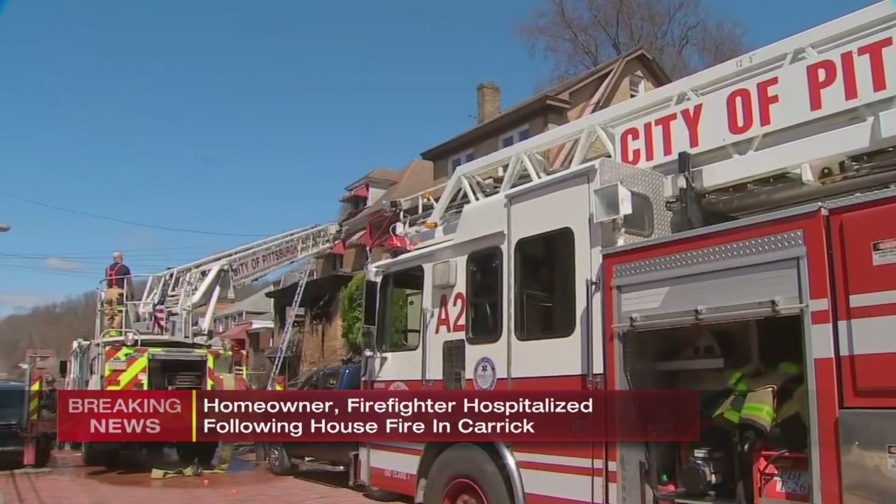 Oxygen tank explosion causes fire that sends 2 people, firefighter to