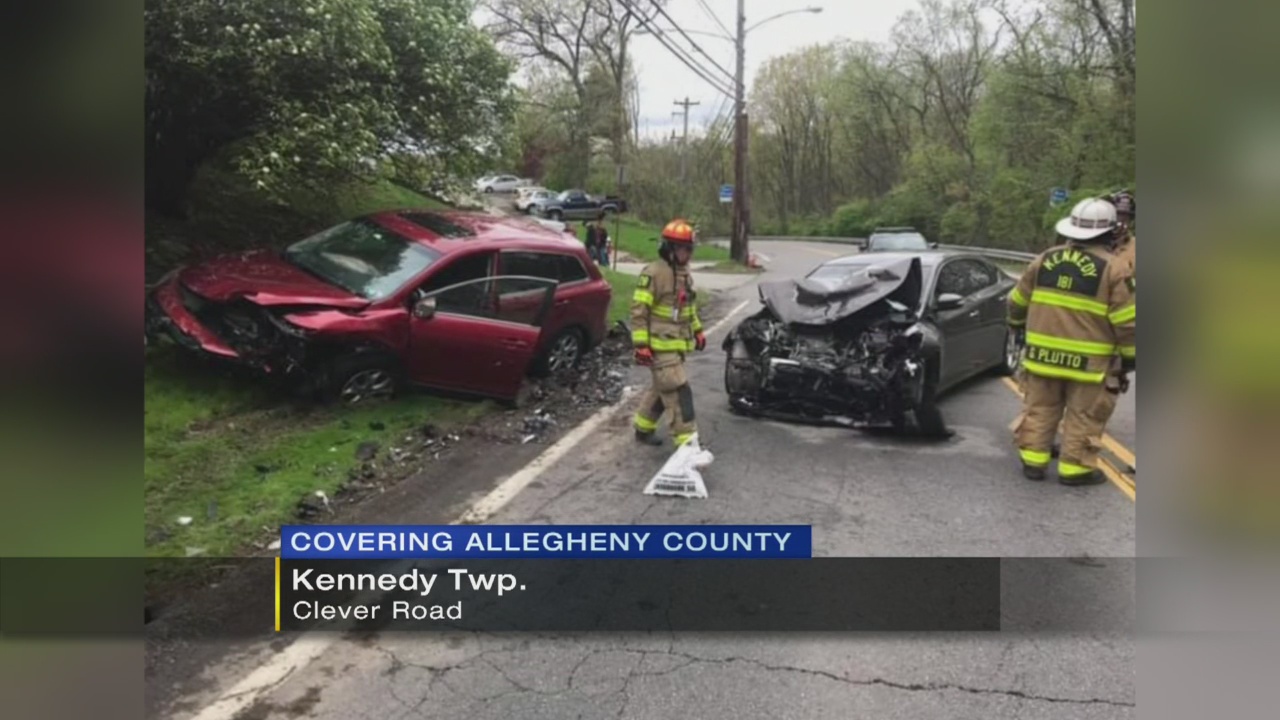 Injuries reported after crash in Allegheny Co. WPXI