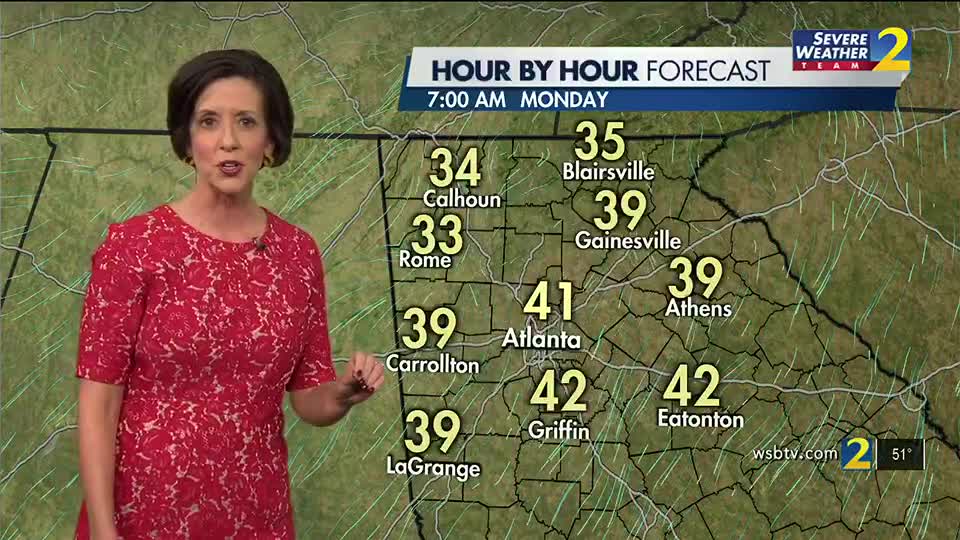 Chilly Start To Monday Morning Wsb Tv Channel 2 Atlanta