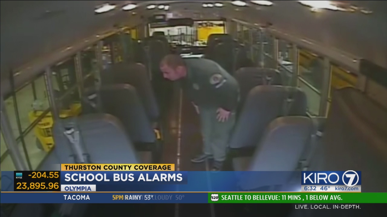 Preschooler found alone on school bus after more than an hour KIRO 7