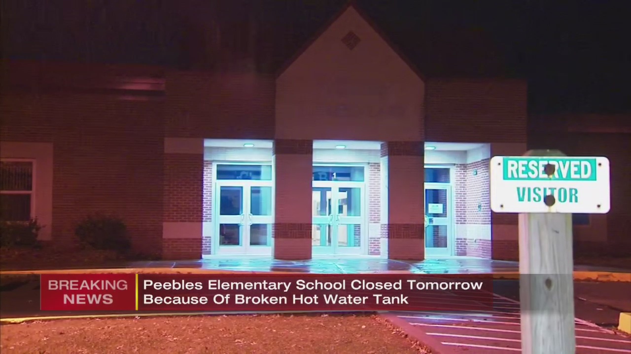 School in session for Peebles Elementary School students Wednesday