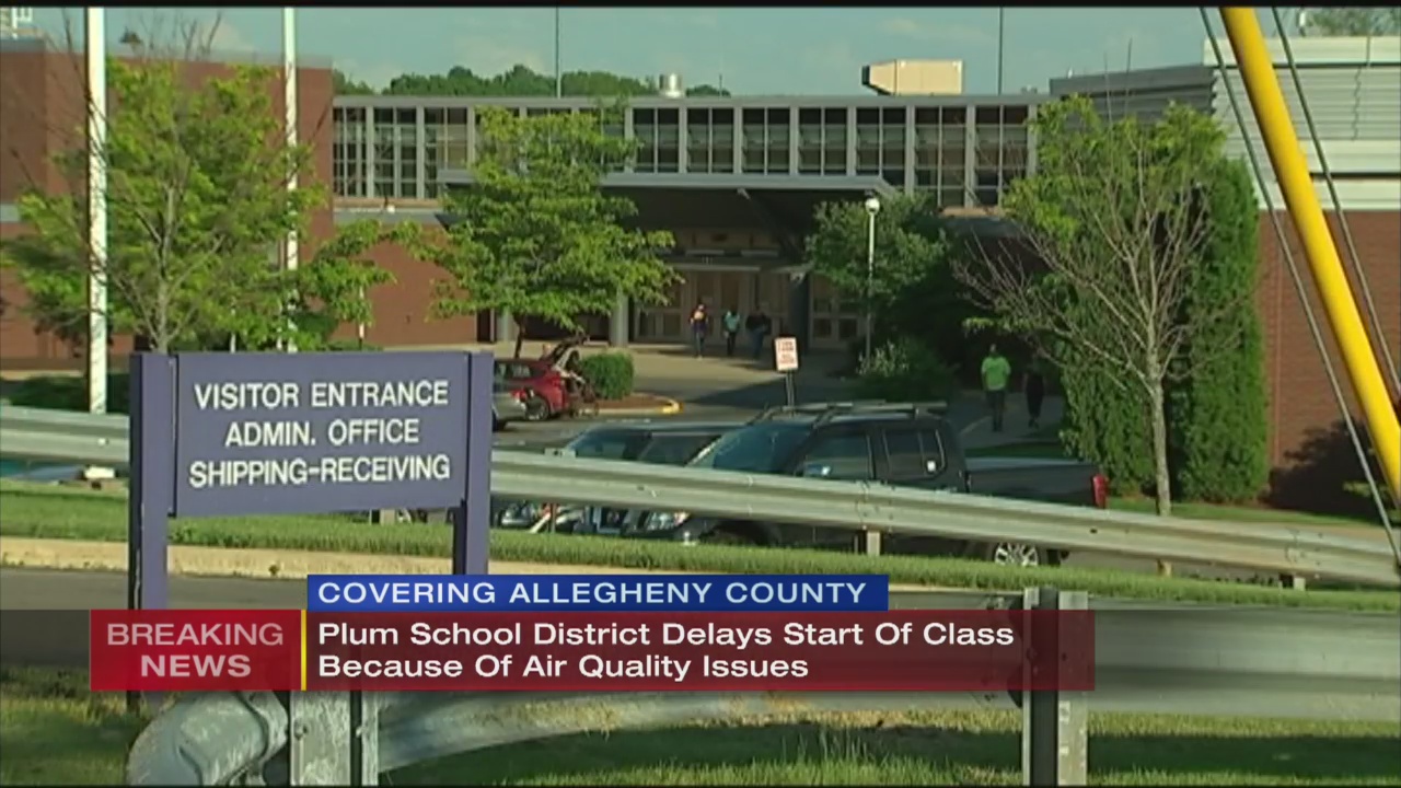 Plum Borough delays start of school year due to 'air quality concerns'