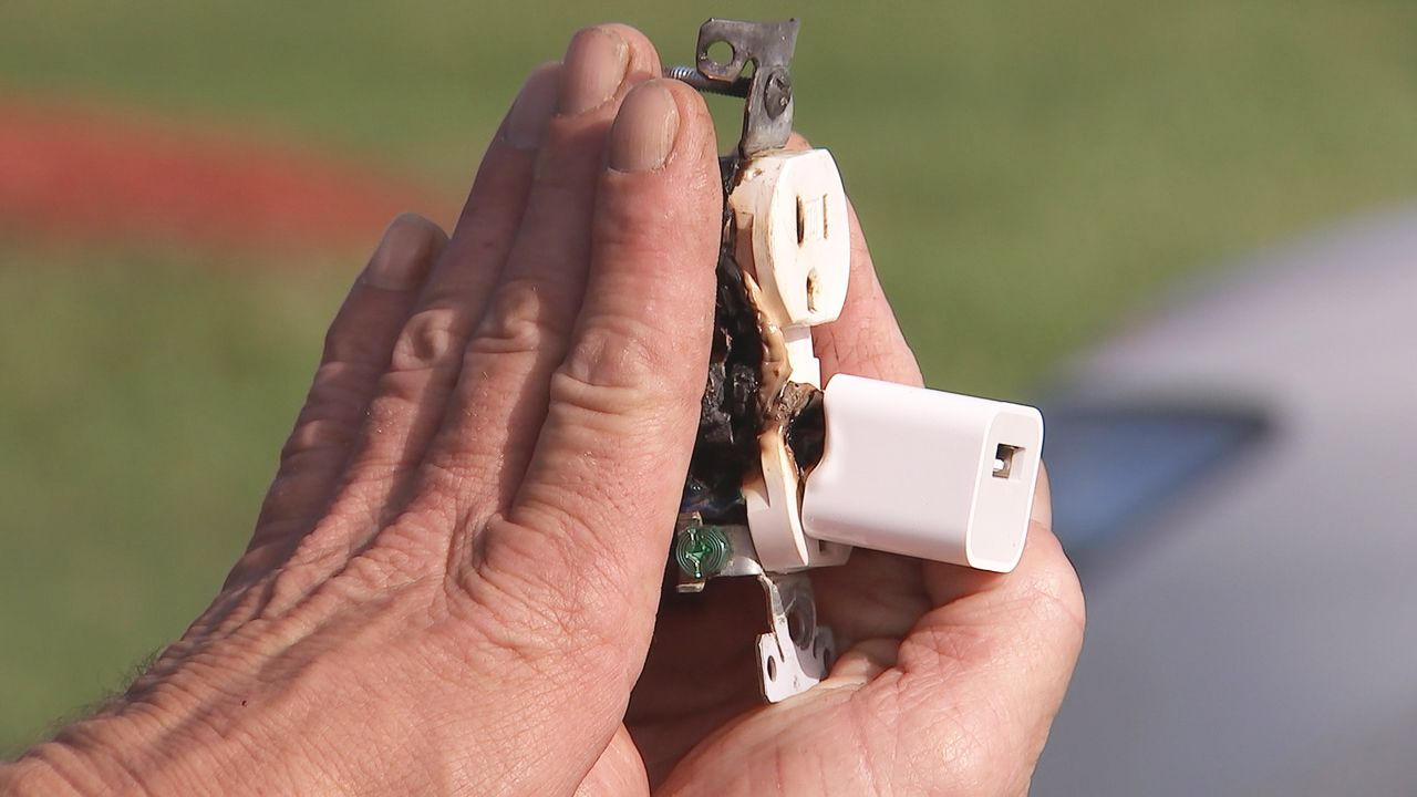 9 Investigates Local man claims daughter’s phone charger caught fire