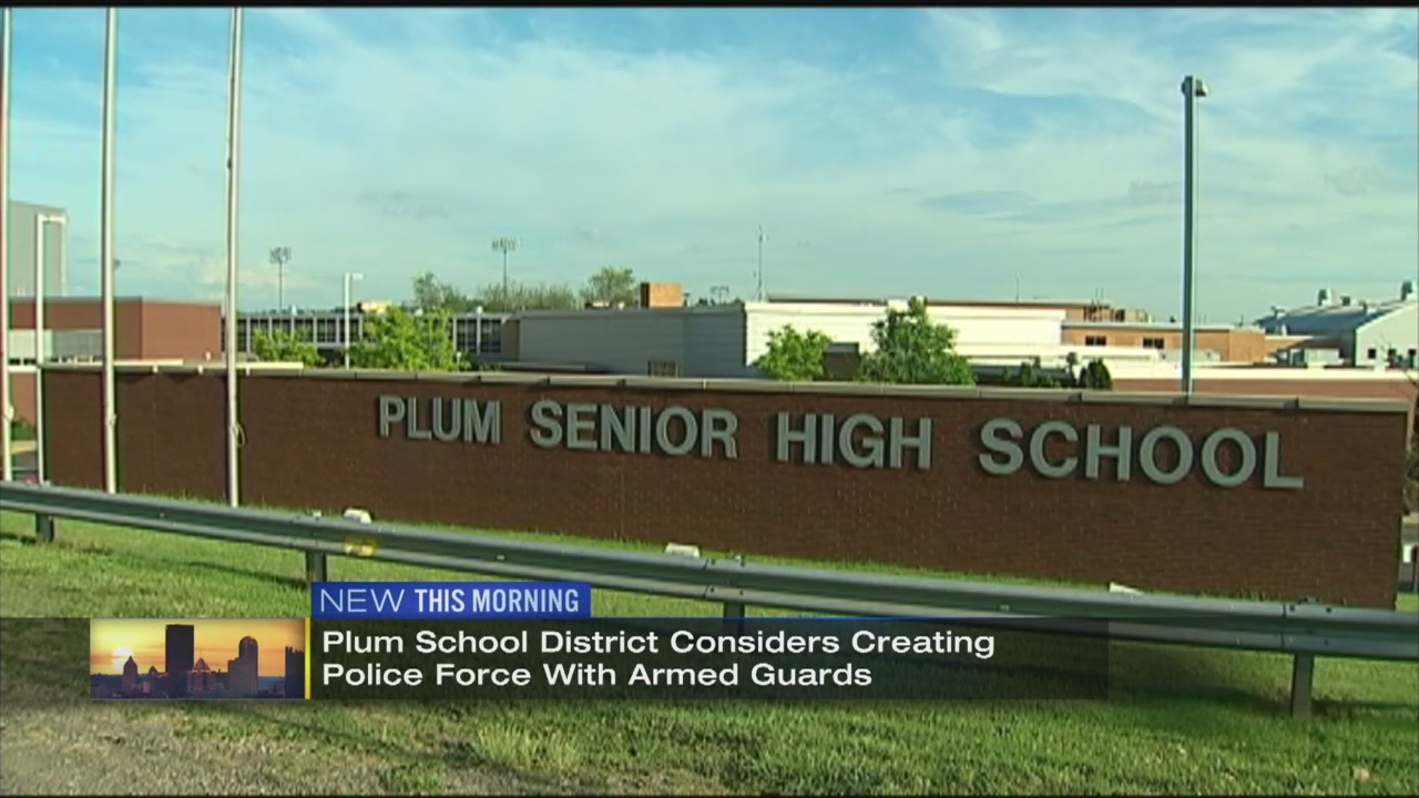 Plum School District considers armed guards in schools