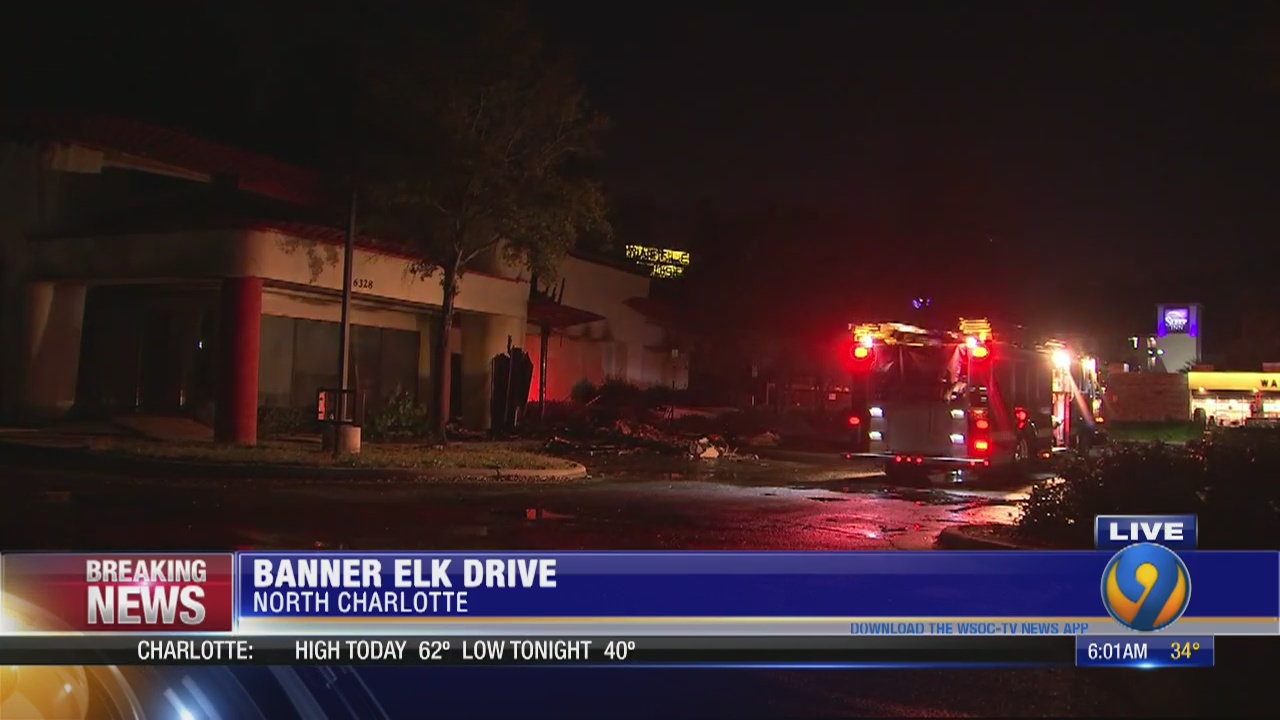 Firefighters Investigate 2 Alarm Fire At Vacant North Charlotte