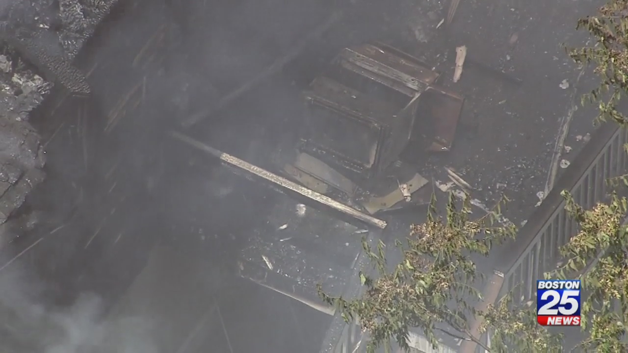 Spontaneous combustion of rags nearly leveled Saugus home, fire marshal says