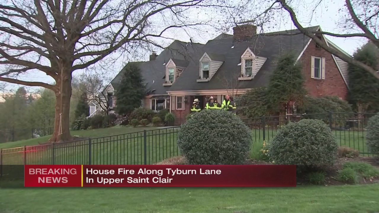 Upper Saint Clair home 'charred' by fire, officials say WPXI
