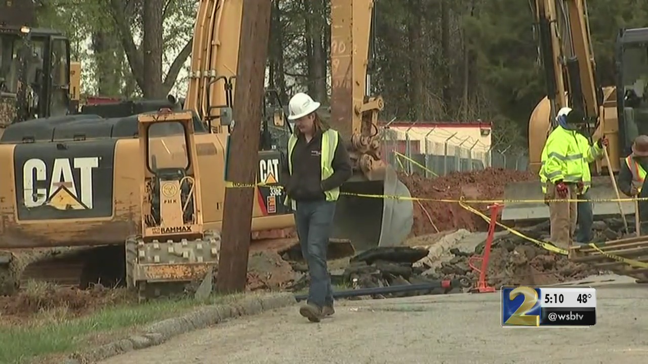 Repairs to DeKalb water main should be done by Friday night, county