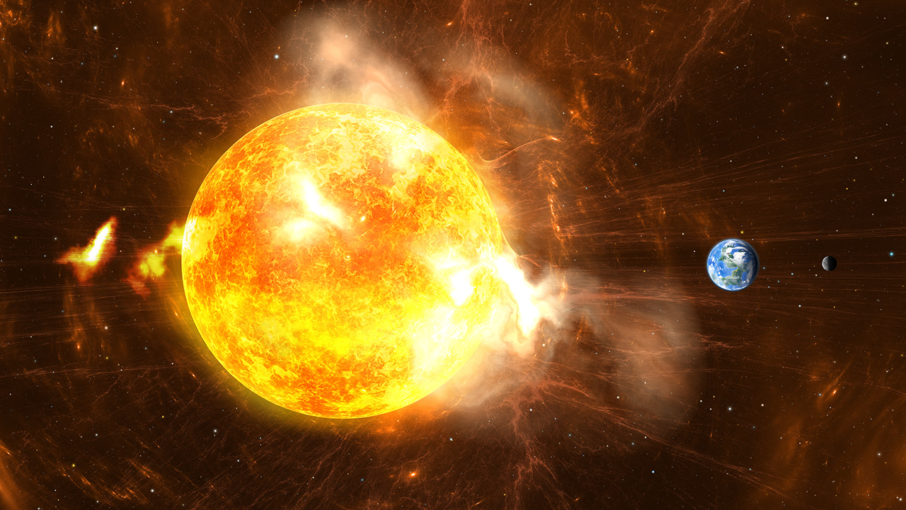 Solar storm on track for Earth after solar flares erupt on sun, NASA warns