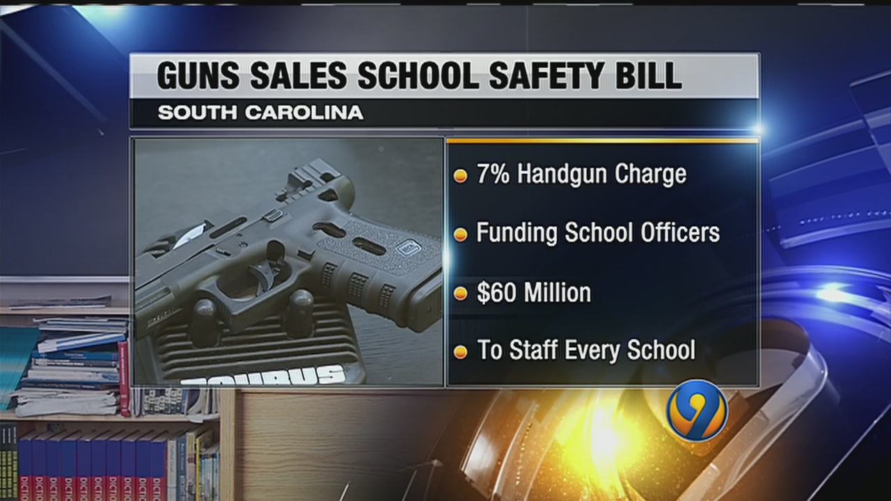 South Carolina Bill Would Allow Gun Sales To Fund Police In Schools