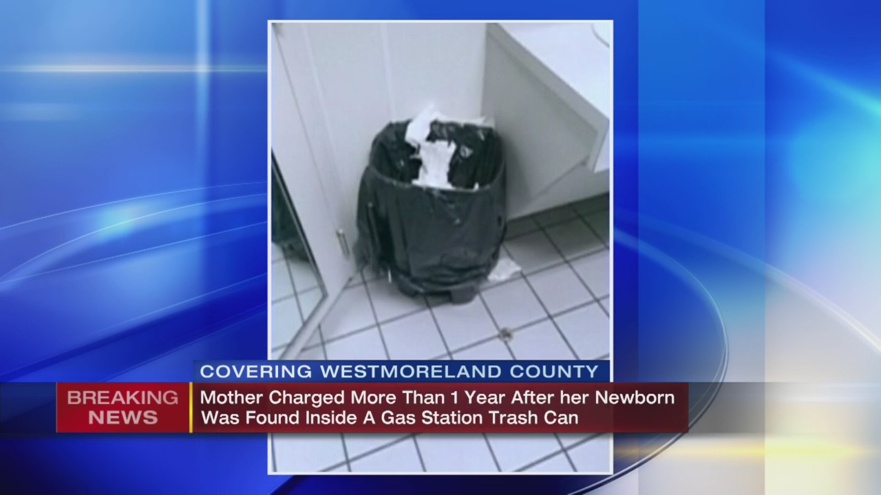 Mother of newborn baby found in trash can in 2016 charged