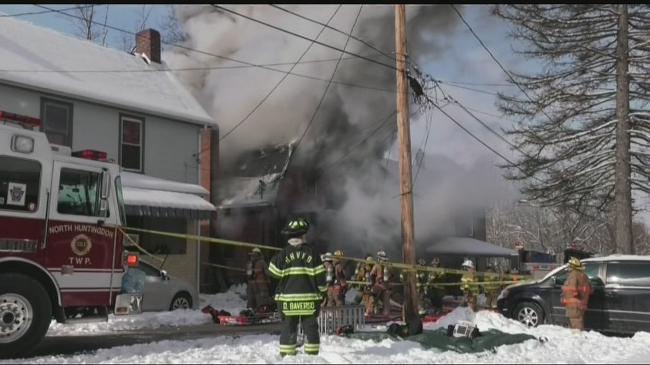 Family loses everything in North Huntingdon house fire