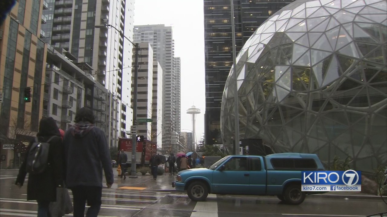 Amazon Spheres have grand opening Monday KIRO 7 News Seattle