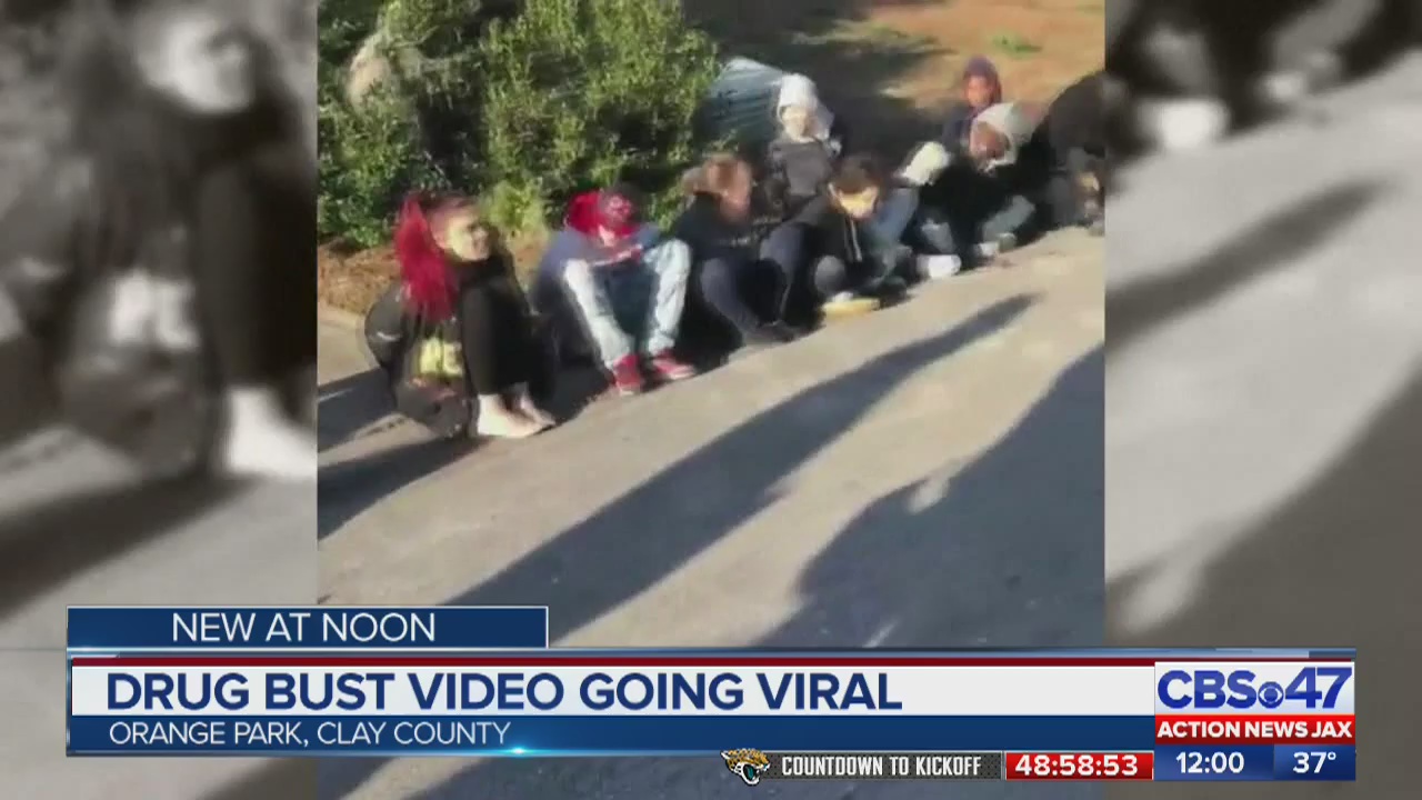 Jacksonville woman surprised to see her house in viral drug bust video