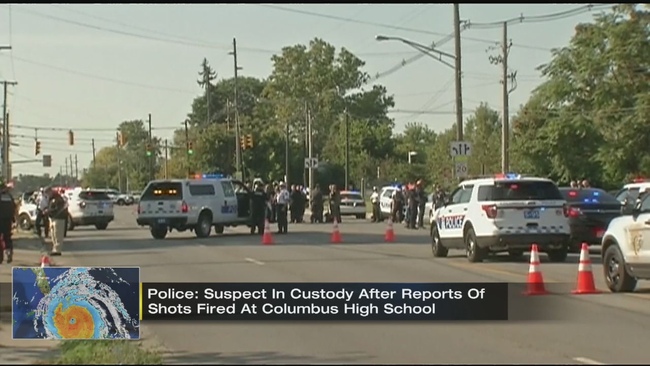 Suspect in custody after report of shots fired at Columbus high school ...