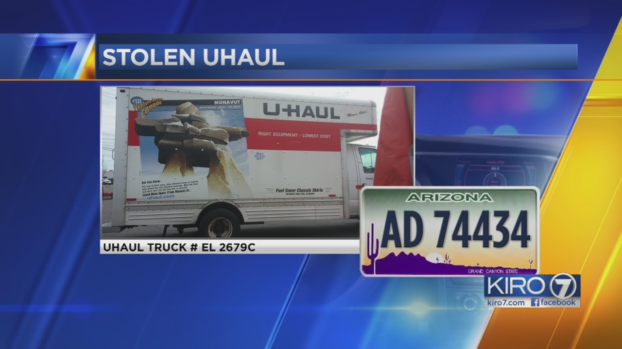Stolen UHaul truck contained nearly everything family owned