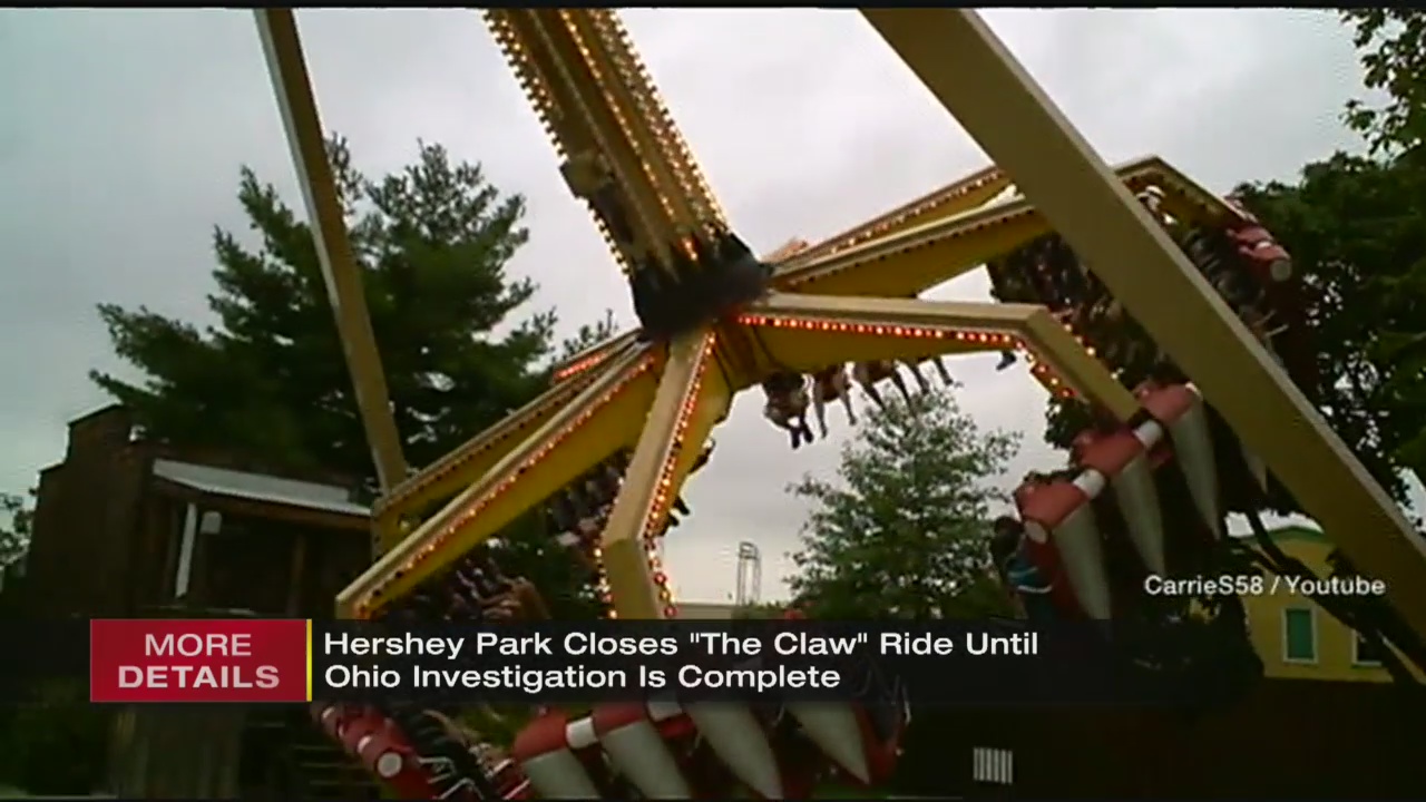 Hershey Park closes ride until Ohio State Fair investigation is
