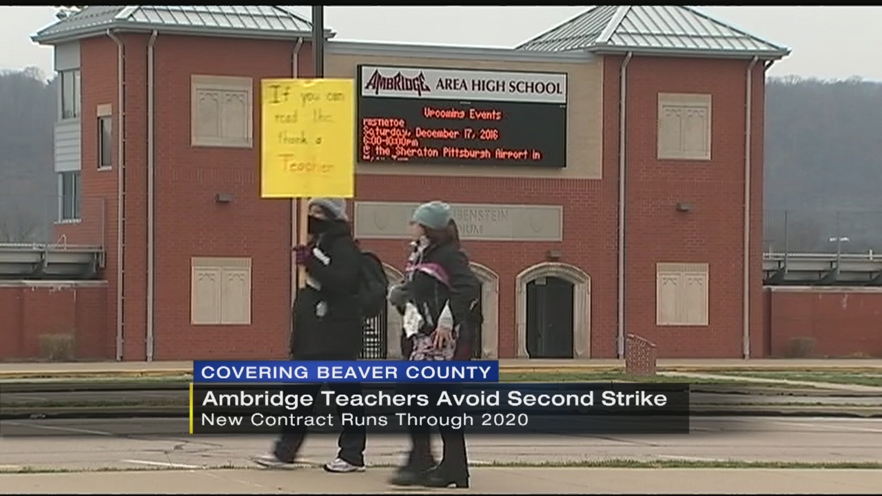 Ambridge teachers accept new contract, will not strike WPXI