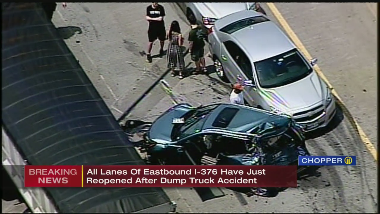 Parkway East reopens after crash WPXI