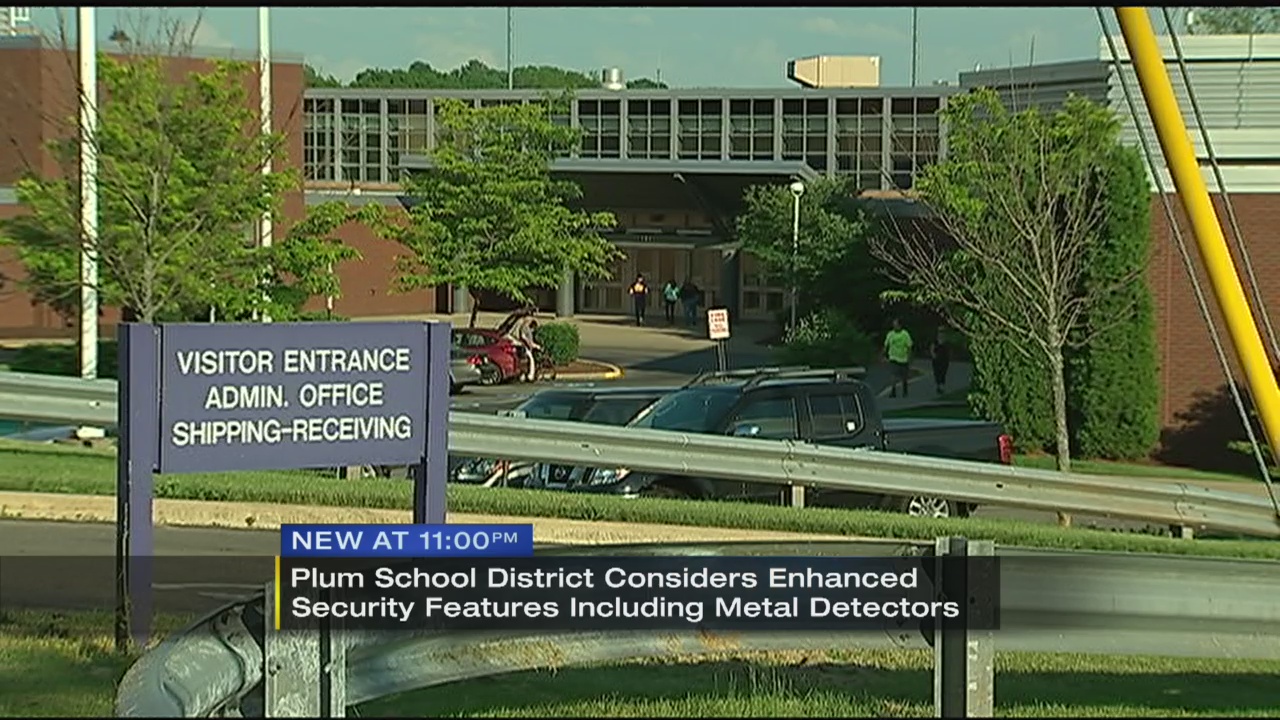 Plum schools considering added security measures WPXI