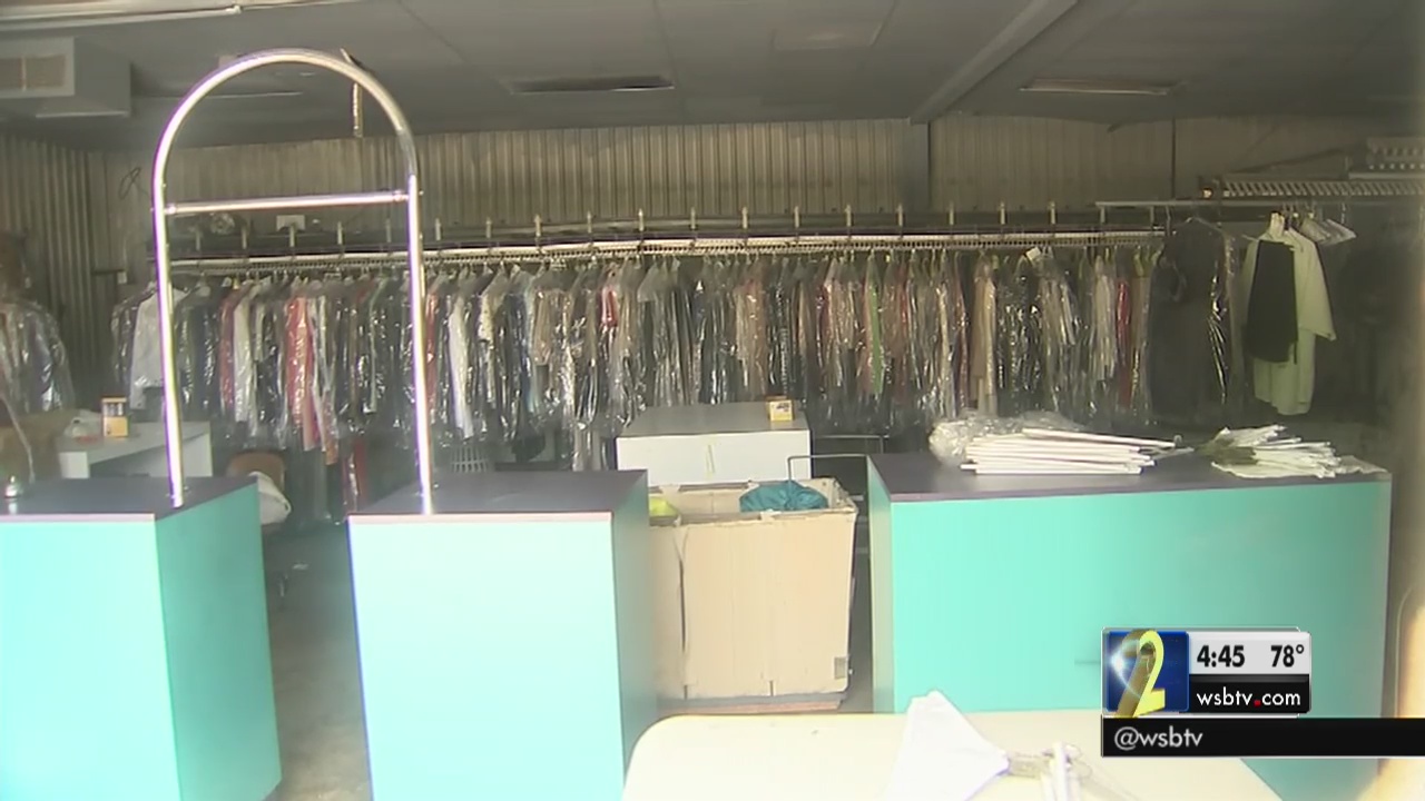 Dry cleaning customers left without clothes after store
