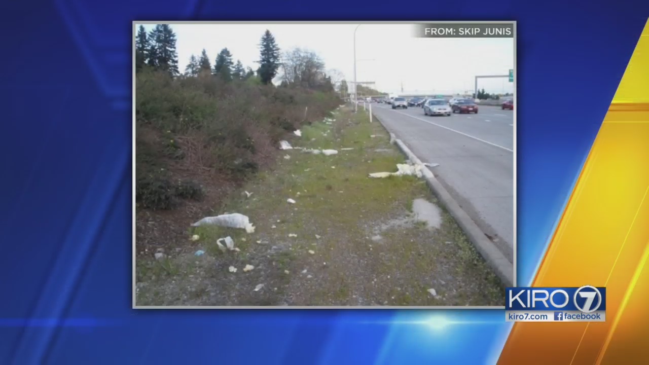Kitsap man takes 600 pictures of trash amid state's cleanup stalemate