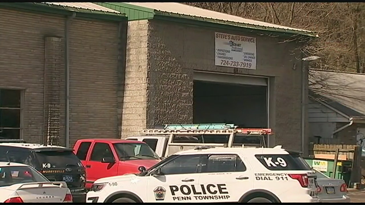 Drug raid carried out at Murrysville auto service center WPXI