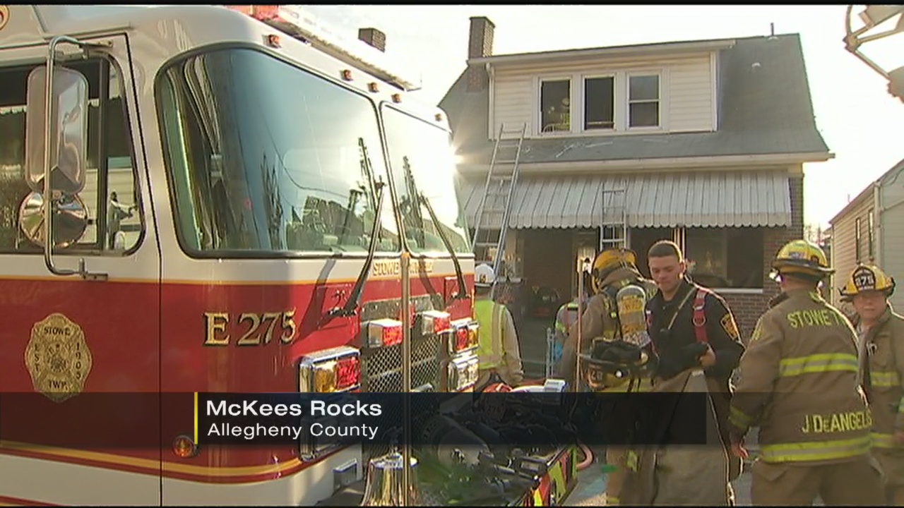 3 people taken to hospitals after fire in McKees Rocks WPXI