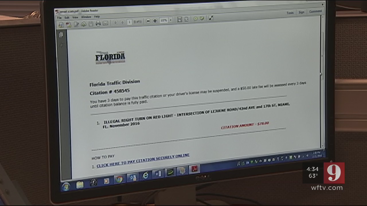 Florida Highway Patrol warns drivers of trafficcitation scam Florida Highway Patrol warns drivers of trafficcitation scam