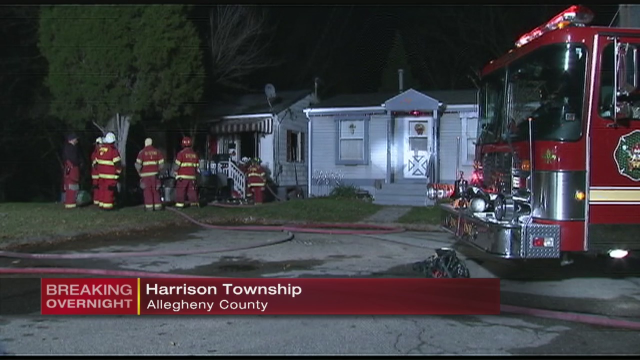 Neighbor hoses down burning Harrison Twp. house until firefighters