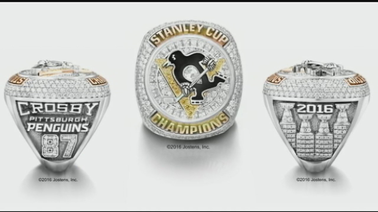 Pittsburgh Penguins receive their 2016 Stanley Cup championship rings