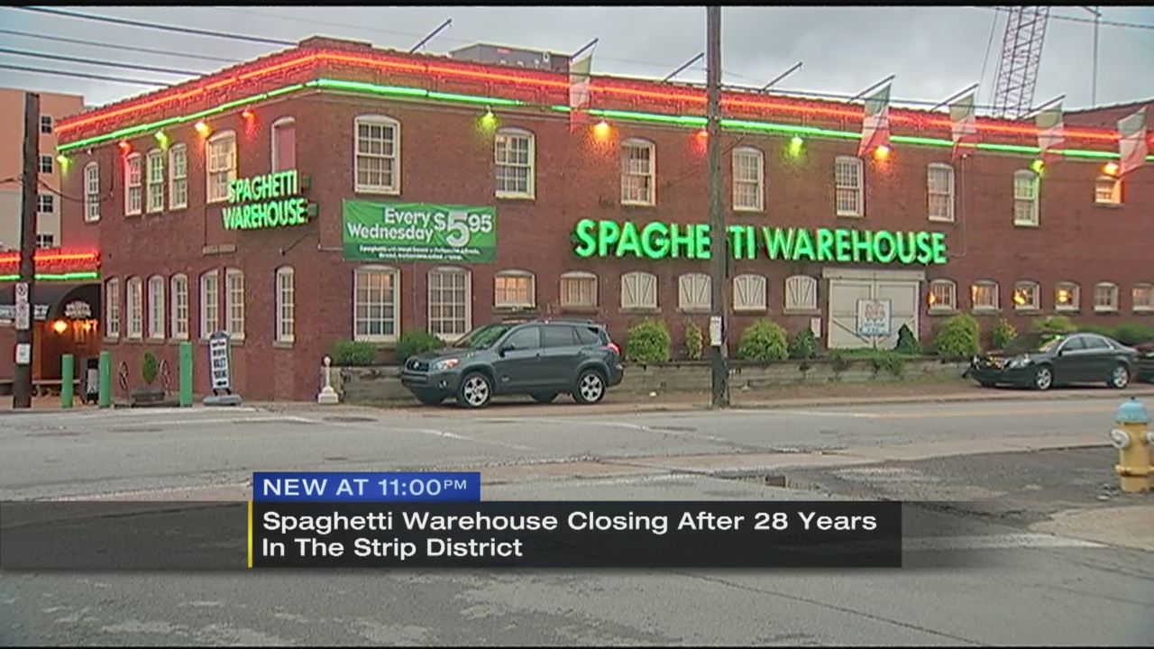 Pittsburgh's Spaghetti Warehouse restaurant to close WPXI